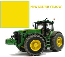 John Deere GEEL (NIEUW DIEPER GEEL) Spuitbus / Spraypaint - Farmmodels series = Industrie lak, 400ml. ook voor schaal 1:1 zeer geschikt!!               