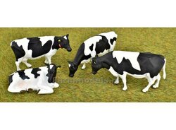 SET VAN 4 Holstein-Friesian koeien AT 1:32 3200503    