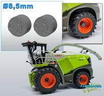 2x Eindvertragingen/ Planeetkappen Ø 8.5mm RESIN BLANK Geleverd 1:32 Farmmodels Premium Line