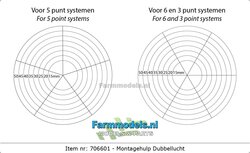 Montagehulp Dubbellucht FORREZ - GS Schaad systeem 1:32 