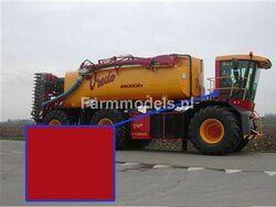 Vredo DONKER ROOD - Farmmodels series Spuitbus / Spraypaint - Farmmodels series  (Industrie lak 400ml. ook voor schaal 1:1 zeer geschikt)