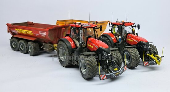 3x 2 stuks assorti stickers CASE IH tbv Beschermkap voor Uitlaat chrome Pré-Cut Decals, Farmmodels.nl, 1:32