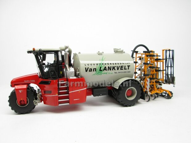 COMBISET: ND/NC-VERVAET Hydro Trike + VEENHUIS Bouwlandbemester (Verkruimelrollen) GRAY TANK + Van Lankvelt LOGO 1:32 Marge Models MM1819-Van Lankvelt -3-COMBI