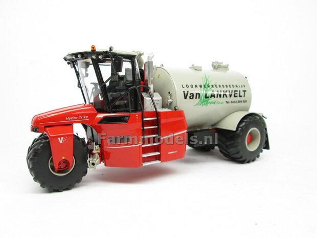 COMBISET: ND/NC-VERVAET Hydro Trike + VEENHUIS Bouwlandbemester (Verkruimelrollen) GRAY TANK + Van Lankvelt LOGO 1:32 Marge Models MM1819-Van Lankvelt -3-COMBI