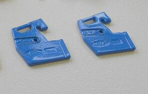 2x Frontgewicht plaat Ford Los gewicht , origineel Marge Model item  1:32