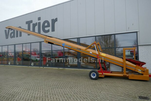 4x BLAUWE striping Breston 1.5 mm hoog x 200 mm lang per streep = 800 mm totaal stickers/ Pr&eacute;-Cut Decals 1:32 Farmmodels.nl 