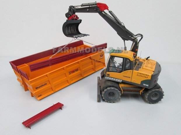 BOUWKIT: Jan Veenhuis Silagebak t.b.v. 3 asser haakarm Carrier 1:32 