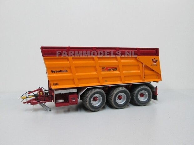 Jan Veenhuis Silagebak t.b.v. 3 asser haakarm Carrier BOUWKIT 1:32 (HTD)