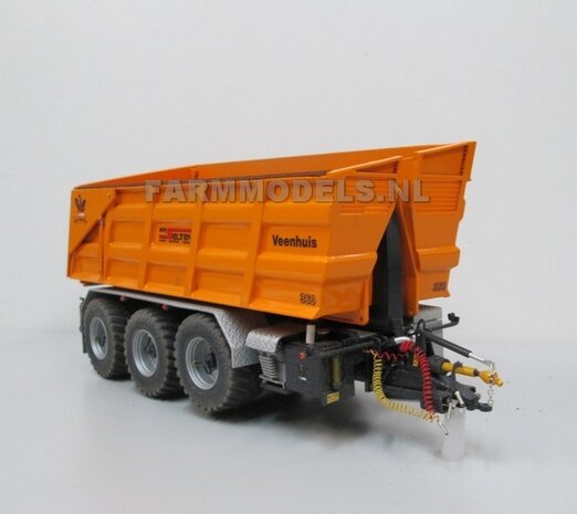 Jan Veenhuis Silagebak t.b.v. 3 asser haakarm Carrier BOUWKIT 1:32 (HTD)