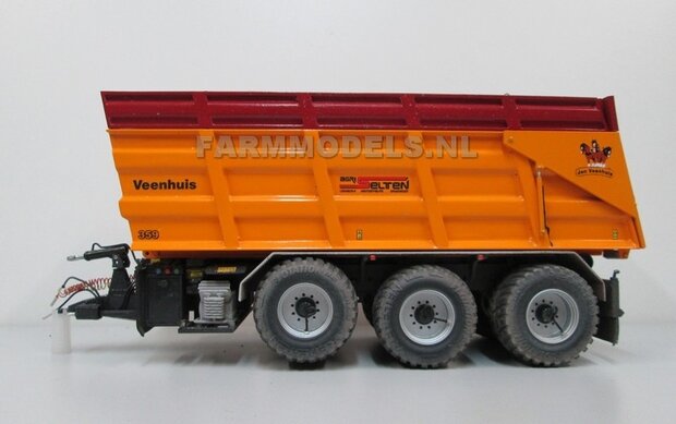 BOUWKIT: Jan Veenhuis Silagebak t.b.v. 3 asser haakarm Carrier 1:32 