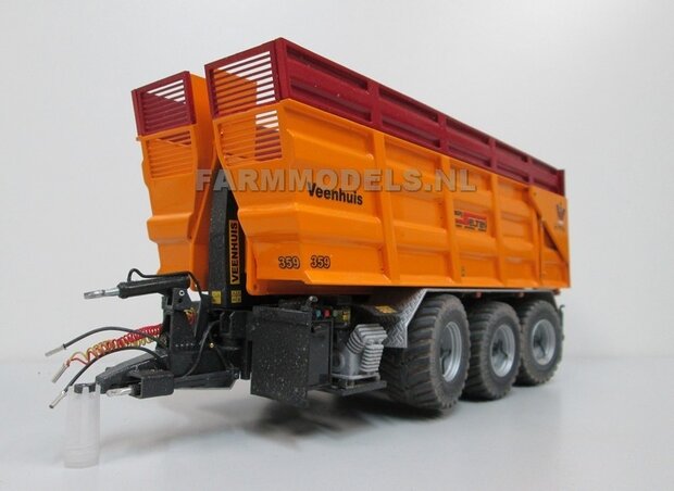 Jan Veenhuis Silagebak t.b.v. 3 asser haakarm Carrier BOUWKIT 1:32 (HTD)