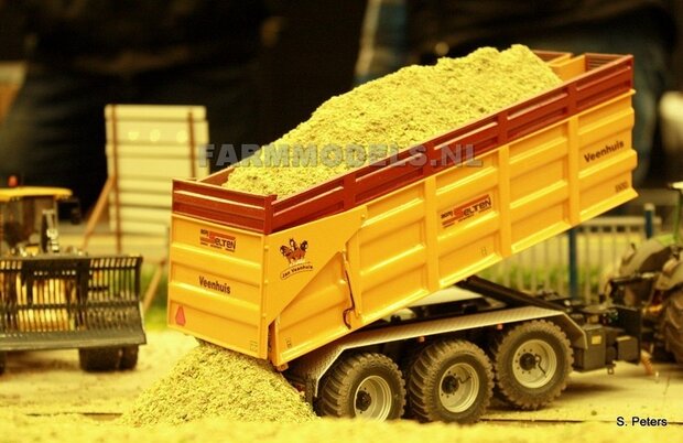 BOUWKIT: Jan Veenhuis Silagebak t.b.v. 3 asser haakarm Carrier 1:32 