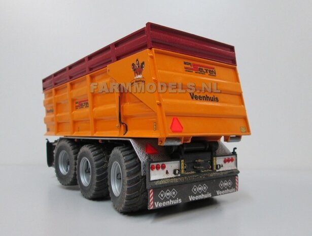 Jan Veenhuis Silagebak t.b.v. 3 asser haakarm Carrier BOUWKIT 1:32 (HTD)