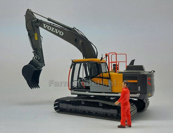 Tandenbak medium  t.b.v. S70 koppeling (o.a. Volvo EC220E rupskraan AT) 1:32