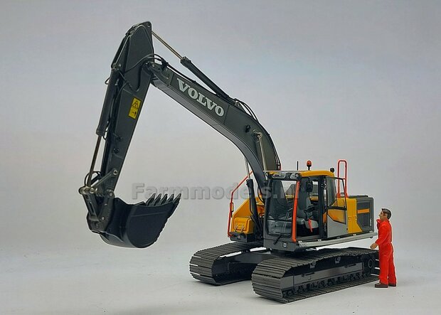 Tandenbak medium  t.b.v. S70 koppeling (o.a. Volvo EC220E rupskraan AT) 1:32