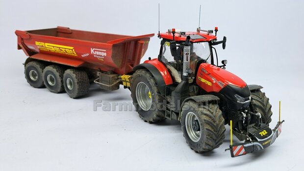 3x 2 stuks assorti stickers CASE IH tbv Beschermkap voor Uitlaat chrome Pré-Cut Decals, Farmmodels.nl, 1:32