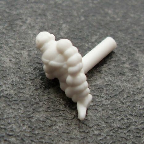 Michelinpop 12 mm WIT 1:32 