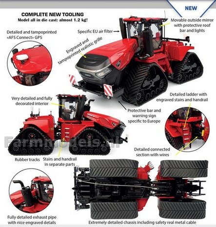 Case-IH Quadtrac 715 1:32      UH6654    EXPECTED