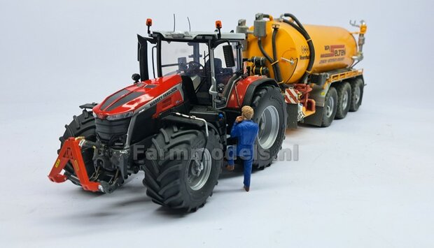 ACCORD Bok DELUXE Set, gespoten geleverd in FENDT ROOD,  geleverd incl. stickerset &amp; Deluxe pinnenset en Messing kopspijkers 1:32