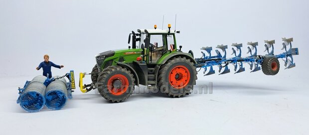 COMBISET: ACCORD Bok DELUXE Set in FENDT ROOD + KOPPELFRAME in Blank RESIN,  geleverd incl. stickerset &amp; Deluxe pinnenset en Messing kopspijkers 1:32