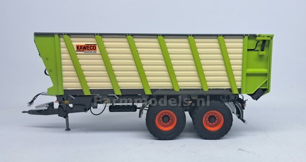 REBUILD: Kaweco Radium 250 P silagewagen CLAAS GROEN op Vredestein Flot. Pro banden en CLAAS ORANJE velgen 1:32 UH6658-REB  RESERVEER/ PR&Eacute;-ORDER VOOR 2025