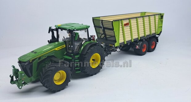 REBUILD: Kaweco Radium 250 P silagewagen CLAAS GROEN op Vredestein Flot. Pro banden en CLAAS ORANJE velgen 1:32 UH6658-REB  RESERVEER/ PR&Eacute;-ORDER VOOR 2025