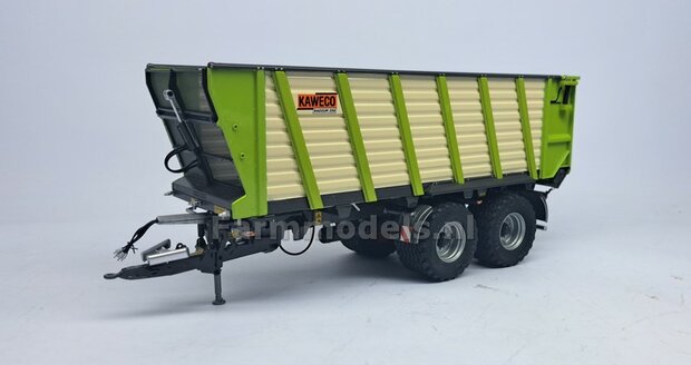 REBUILD: Kaweco Radium 250 P silagewagen CLAAS GROEN op Vredestein Flot. Pro banden en ALU.- METALIC gesp. velgen 1:32 UH6658-REB-2  RESERVEER/ PR&Eacute;-ORDER VOOR 2025