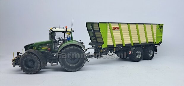 REBUILD: Kaweco Radium 250 P silagewagen CLAAS GROEN op Vredestein Flot. Pro banden en ALU.- METALIC gesp. velgen 1:32 UH6658-REB-2  RESERVEER/ PR&Eacute;-ORDER VOOR 2025