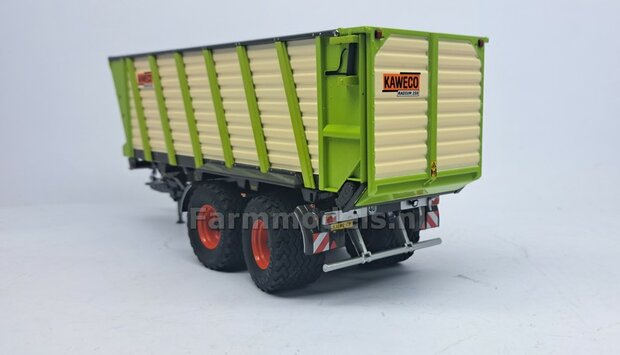 2x Vredestein Flotation Pro Banden &Oslash; 46.8 mm met CLAAS ORANJE gespoten Velgen + 4x O-RINGEN 1:32   Farmmodels Premium Line Series