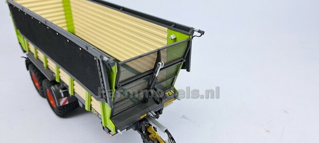 2x Vredestein Flotation Pro Banden &Oslash; 46.8 mm met CLAAS ORANJE gespoten Velgen + 4x O-RINGEN 1:32   Farmmodels Premium Line Series