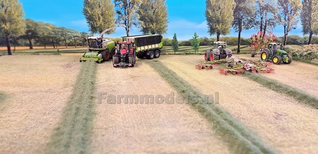 2x Vredestein Flotation Pro Banden &Oslash; 46.8 mm met ALUMINIUM METALIC gespoten Velgen + 4x O-RINGEN 1:32   Farmmodels Premium Line Series  JULI 2024 VERWACHT