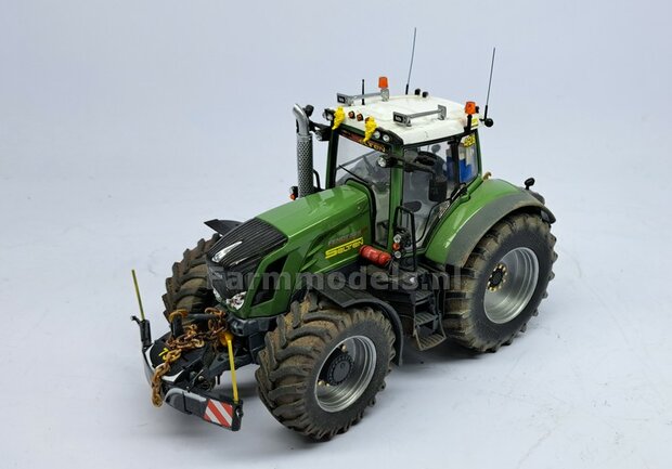 Fendt 828 GEN. 1: 2x Brede Banden &Oslash; 53.8 x 22.5 mm + ALUMINIUM velgen BLANK geleverd  1:32    Farmmodels Custom Line Series