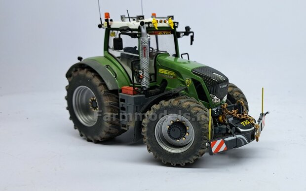 Fendt 828 GEN. 1: 2x Brede Banden &Oslash; 53.8 x 22.5 mm + ALUMINIUM velgen BLANK geleverd  1:32    Farmmodels Custom Line Series