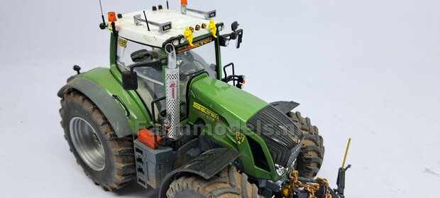 Fendt 828 GEN. 1: 2x Brede Banden &Oslash; 53.8 x 22.5 mm + ALUMINIUM velgen BLANK geleverd  1:32    Farmmodels Custom Line Series