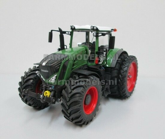 Fendt 828 FACELIFT: 2x Brede Banden &Oslash; 53.8 x 22.5 mm + ALUMINIUM velgen BLANK geleverd  1:32    Farmmodels Custom Line Series