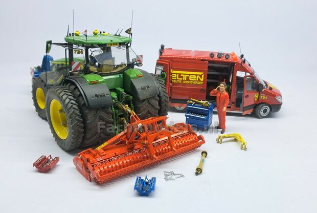 WALTERSCHEID GEEL - Farmmodels series Spuitbus / Spraypaint - Farmmodels series  (Industrie lak 400ml. ook voor schaal 1:1 zeer geschikt)