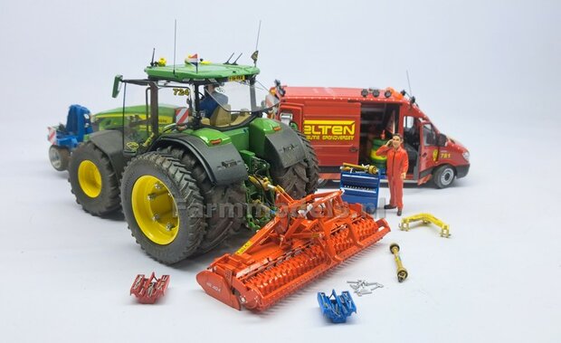 WALTERSCHEID GEEL - Farmmodels series Spuitbus / Spraypaint - Farmmodels series  (Industrie lak 400ml. ook voor schaal 1:1 zeer geschikt)