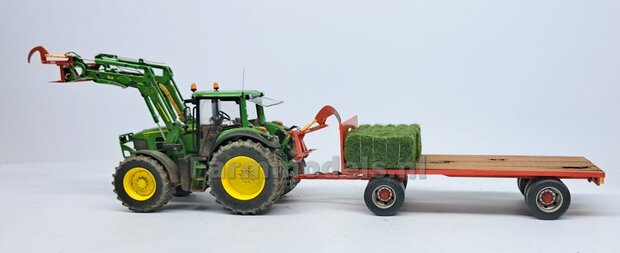 BOUWKIT: Vicon pakkenklem geschikt voor de John Deere 7430 Wking VOORLADER  1:32   