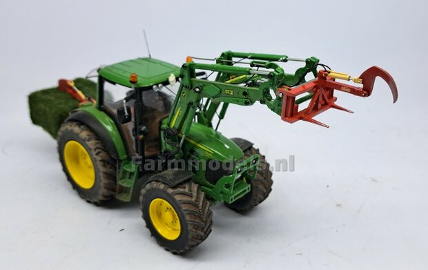 BOUWKIT: Vicon pakkenklem geschikt voor de John Deere 7430 Wking VOORLADER  1:32   