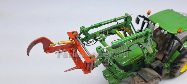 BOUWKIT: Vicon pakkenklem geschikt voor de John Deere 7430 Wking VOORLADER  1:32   