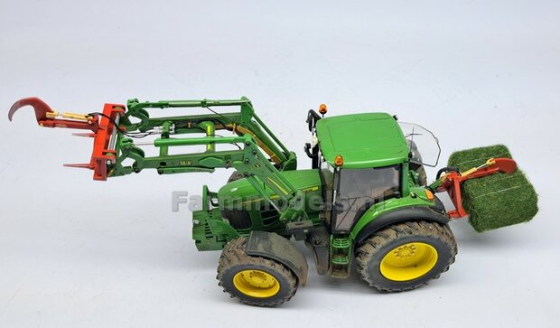 BOUWKIT: Vicon pakkenklem geschikt voor de John Deere 7430 Wking VOORLADER  1:32   