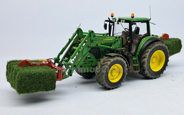 BOUWKIT: Vicon pakkenklem geschikt voor de John Deere 7430 Wking VOORLADER  1:32   