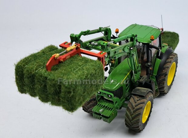 BOUWKIT: Vicon pakkenklem geschikt voor de John Deere 7430 Wking VOORLADER  1:32   