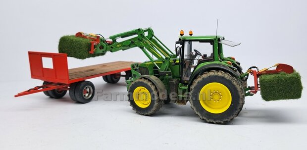 BOUWKIT: Vicon pakkenklem geschikt voor de John Deere 7430 Wking VOORLADER  1:32   