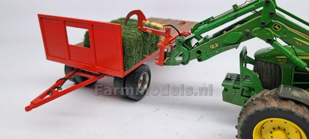 BOUWKIT: Vicon pakkenklem geschikt voor de John Deere 7430 Wking VOORLADER  1:32   