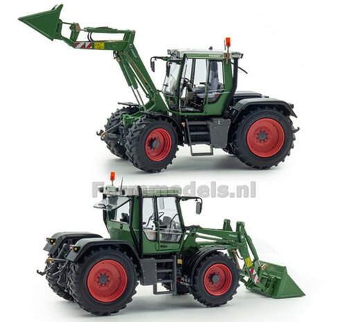 Fendt Xylon 524 met VOORLADER  1:32 Weise Toys 4-1082  