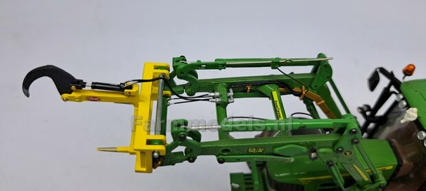 BOUWKIT: Vicon pakkenklem geschikt voor de John Deere 7430 Wking VOORLADER  1:32   