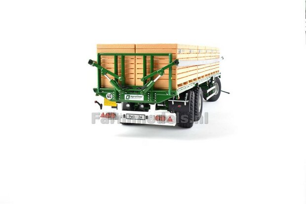 Kr&ouml;ger Agroliner PW0 24 Kisten Trailer 1:32 AT Collections 3200156    AVAILABLE SOON