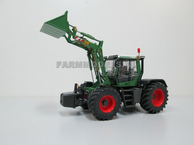 Fendt Xylon WeiseToys: Brede Vooras banden &Oslash; 47.5 mm x 20,5 mm breed + ALUMINIUM velgen FENDT ROOD Gespoten 1:32 Farmmodels Custom Line Series 