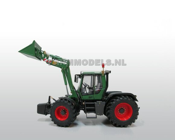 Fendt Xylon WeiseToys: Brede Achteras banden &Oslash; 54.2 mm x 22.7 mm breed + ALUMINIUM velgen FENDT ROOD Gespoten 1:32 Farmmodels Custom Line Series